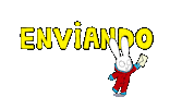 Mensaje Enviando Sticker by Simon Super Rabbit