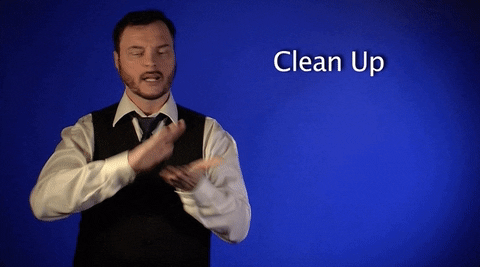 clean up asl GIF by Sign with Robert