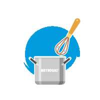 Cocinar Sticker by metrogas_cl