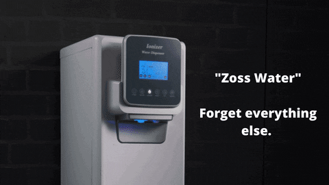 ZossWater giphyupload water alkaline water zoss water GIF