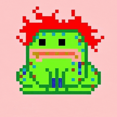 Frog No GIF by The LSD Hotel