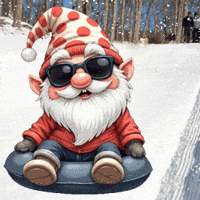 Winter Snowing GIF