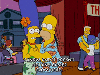 homer simpson dance GIF