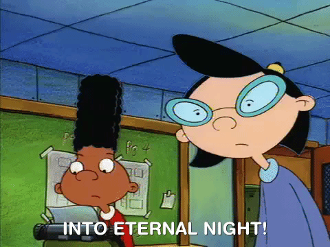 hey arnold nick splat GIF