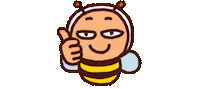 kanairyo like good good job bee Sticker