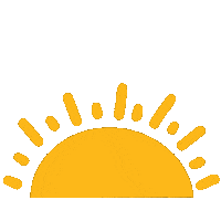 Sun Morning Sticker