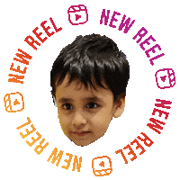 Adamya Sticker by BORN ON INSTAGRAM