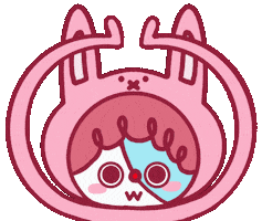 Happy 兔子 Sticker