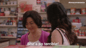 Andrea Bang Laughing GIF by Kim's Convenience