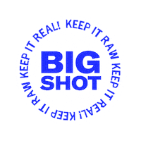 Keep It Real Big Shot Sticker by Urban Monkey RAW