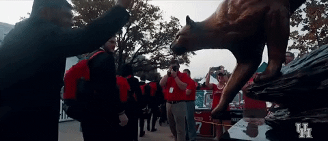 houston cougars good luck GIF by Coogfans