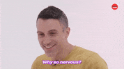 Nervous Kiss You GIF by BuzzFeed