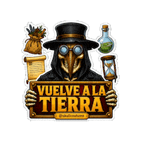 Halloween Volver Sticker