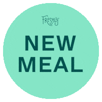 Food New Meal Sticker by Freshly