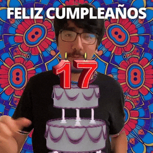 ¡Feliz 17.º cumpleaños!