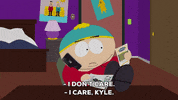eric cartman phone GIF by South Park 