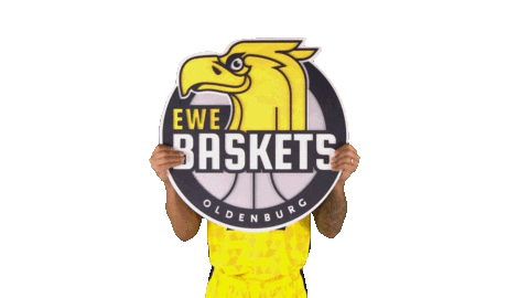 Ewe Baskets Basketball Sticker by EWE Baskets Oldenburg