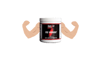 Faceoffnutrition muscle nutrition scoop gymtime Sticker
