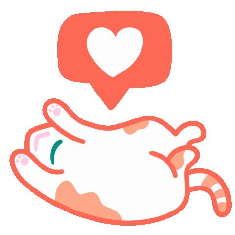 Fat Cat Sticker