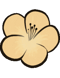 Flower Decor Sticker