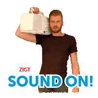 Radio Sound Sticker by ZIGT Studio