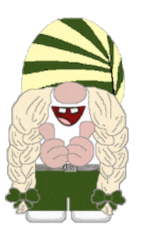 Congratulations Gnome Sticker