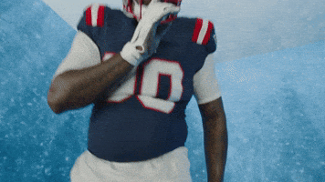 Nfl Be Quiet GIF by New England Patriots