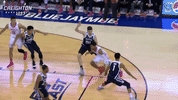 high five creighton bluejays GIF by Creighton University Athletics