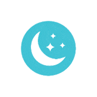 Gerces moon luna gercesdesign Sticker
