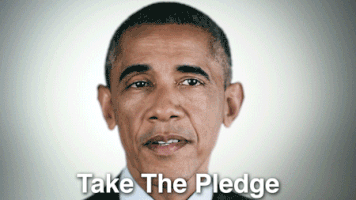 barack obama take the pledge GIF by Obama