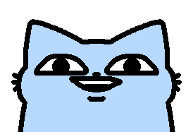 Cat Smile GIF by sillynub