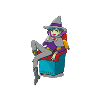 Magic Witch Sticker