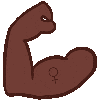 Girls Women Sticker by The Pad Project