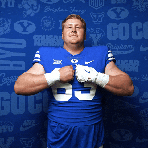 College Football Go Cougs GIF by BYU Cougars