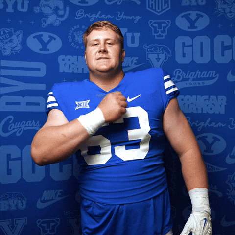 College Football Go Cougs GIF by BYU Cougars