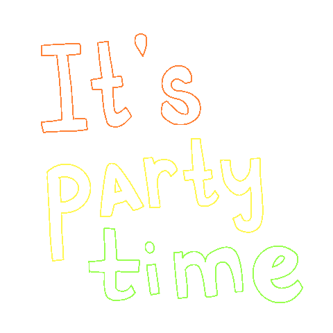 Laptva giphyupload party party time вечеринка Sticker