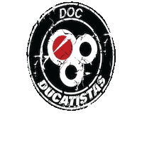 Ducati Sticker by Doc Ducatistas