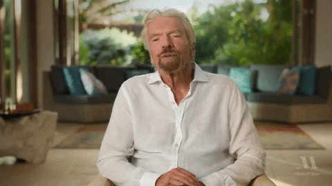Sir Richard Branson Teamwork GIF by MasterClass
