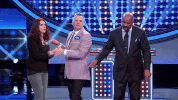 abcnetwork season 3 steve harvey celebrity family feud ross mathews GIF