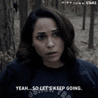 Keep Going Monica Raymund GIF by Hightown
