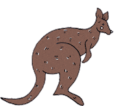 jumping hop to it Sticker by Megan McKean