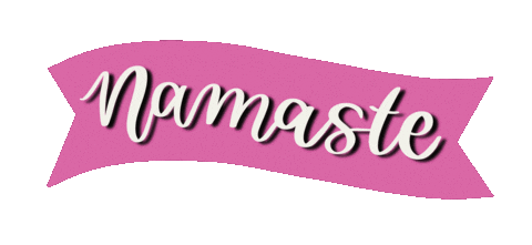 Namaste Sticker
