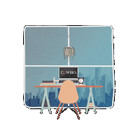 cowrksindia mood work vibes office Sticker