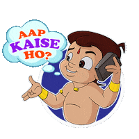 How Are You Love Sticker by Chhota Bheem