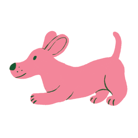 Dog Puppy Sticker by Teaspoon studio