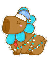 Capybara Sticker