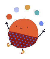 Illustration Diabolo Sticker