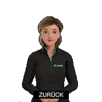 Avatar Zurück Sticker by Sign Time - SiMAX