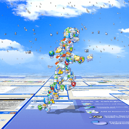 Running Man Windows GIF by PERFECTL00P