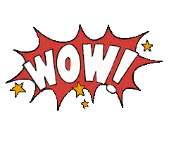 Cartoon Wow Sticker by macniten